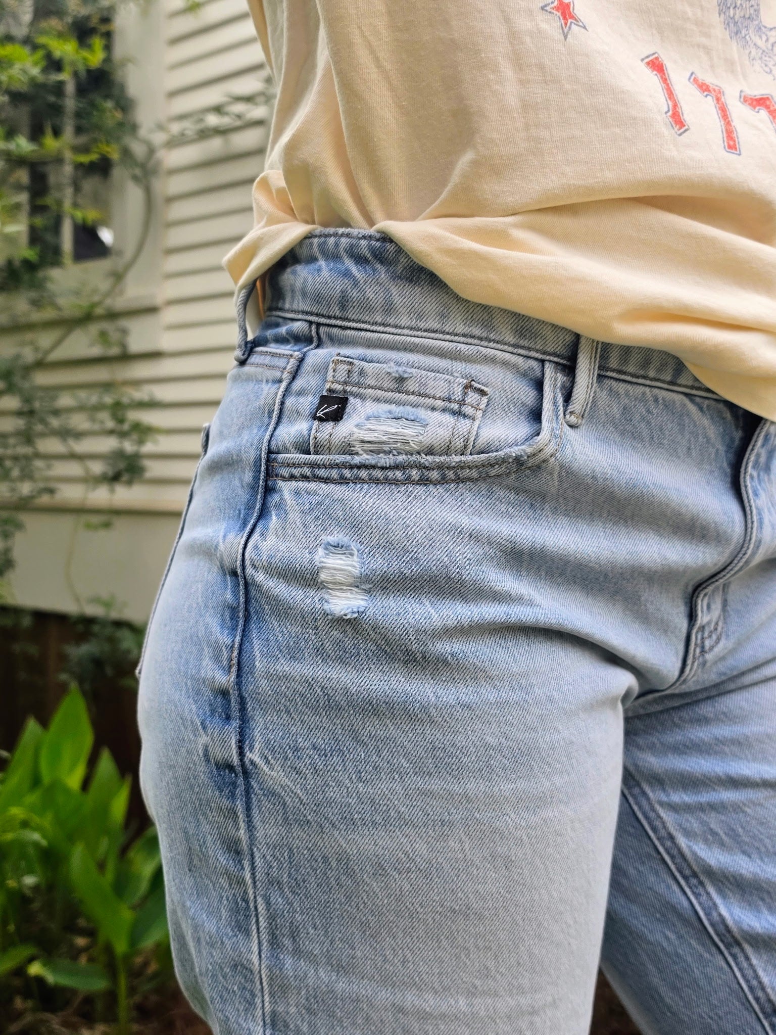 KanCan Low Rise Loose Straight Jeans
