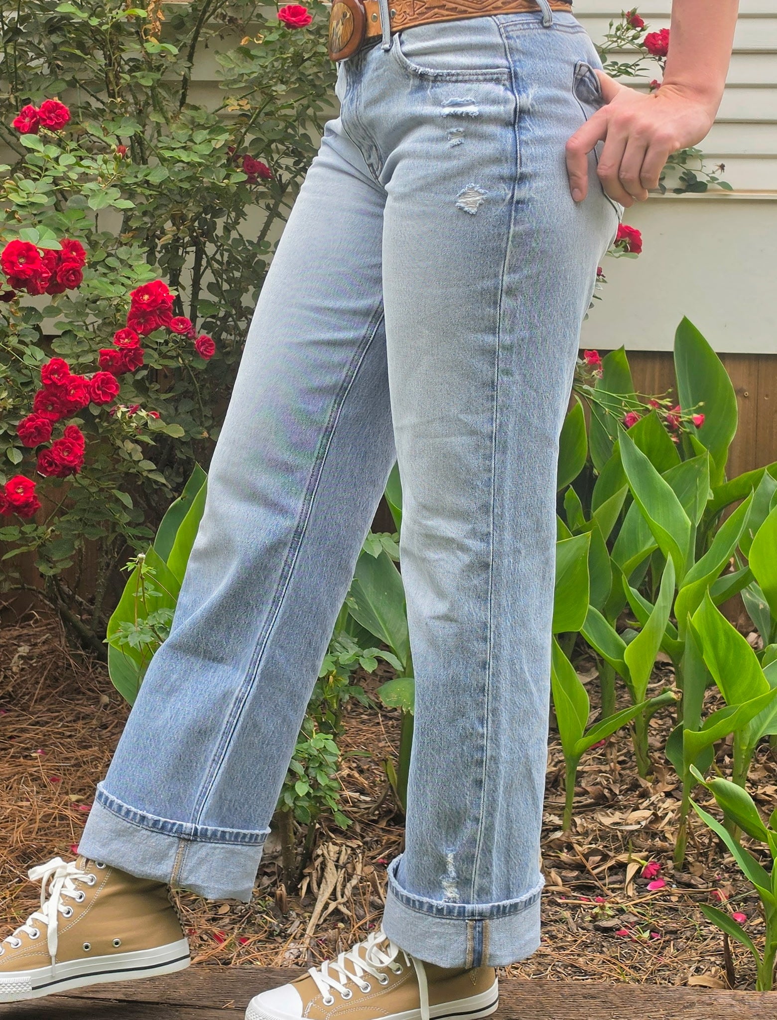 KanCan Low Rise Loose Straight Jeans