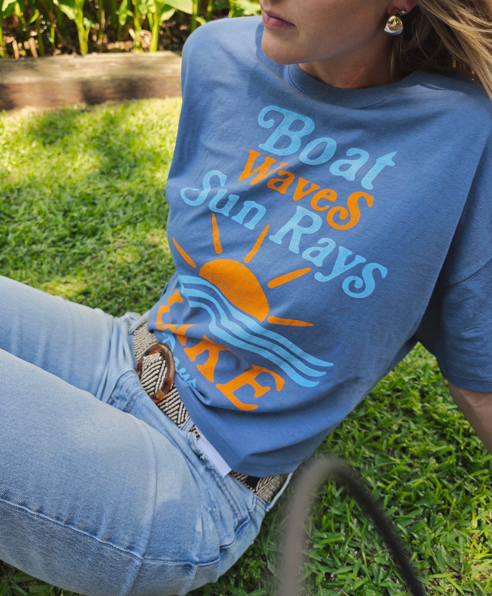 Cropped Summer Graphic Tee