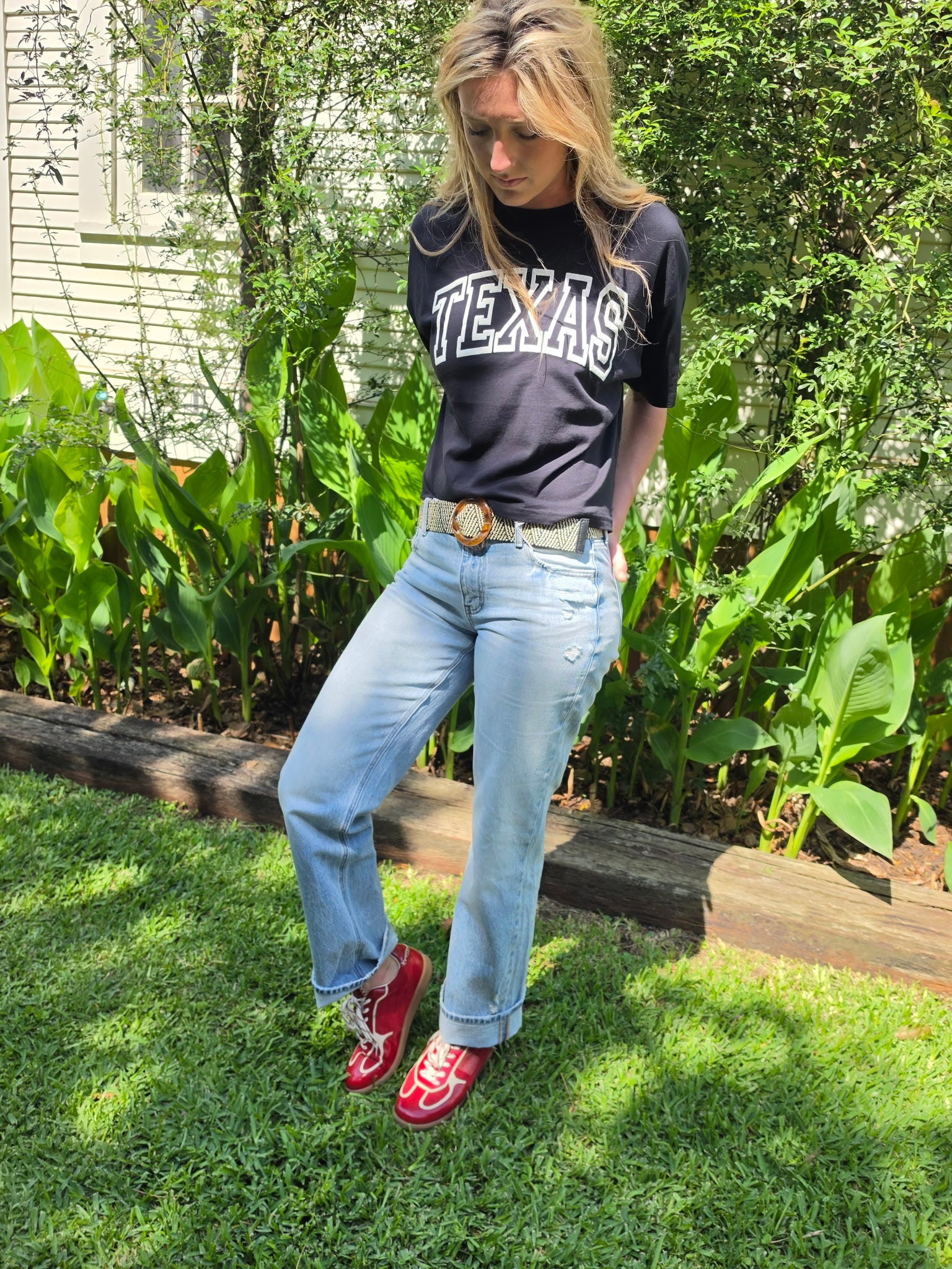 Cropped Texas Tee